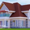 4 Bedroom Maisonette Plan Modern Home Design Style ID 203206 +254703721899