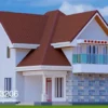 4 Bedroom Maisonette Plan Modern Home Design Style ID 203206 +254703721899