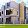 Elegant 5Bedroom Maisonette Plan – Modern Design ID 2319 +254703721899