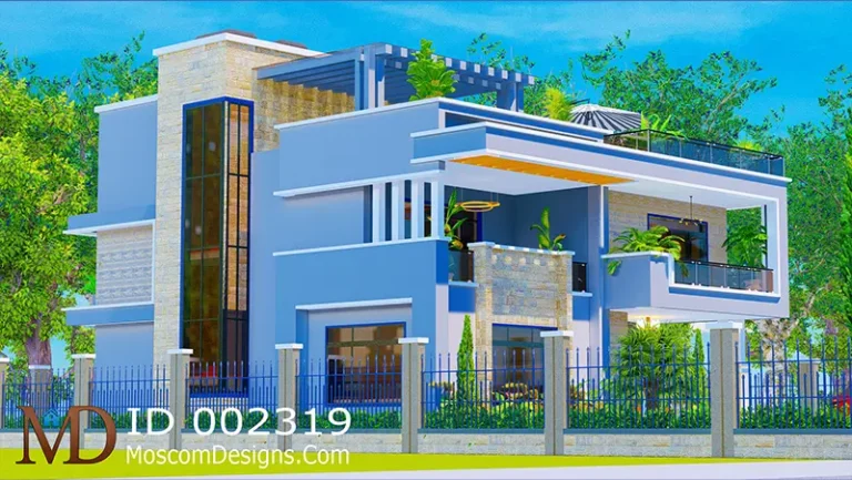 Elegant 5Bedroom Maisonette Plan – Modern Design | ID 2319