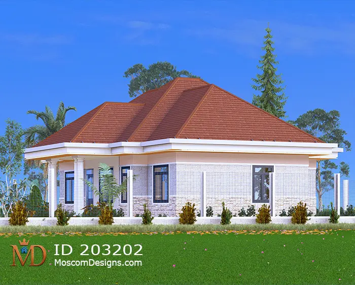 Modern 3bedroom Bungalow Plan –Affordable Home | ID 203202