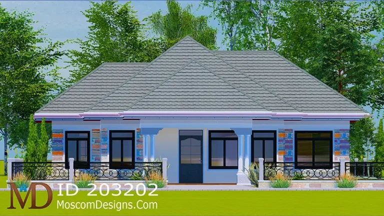 Modern 3bedroom Bungalow Plan –Affordable Home | ID 203202