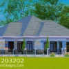 Modern 3bedroom Bungalow Plan –Affordable Home ID 203202 +254703721899