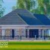 Modern 3bedroom Bungalow Plan –Affordable Home ID 203202 +254703721899