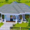 Modern 3bedroom Bungalow Plan –Affordable Home ID 203202 +254703721899