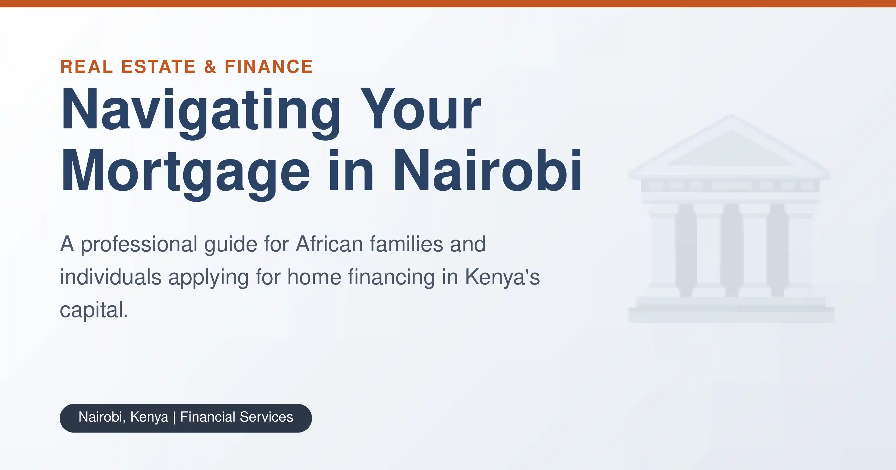 Mortgage Application in Kenya Support