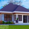Simple 3-bedroom house plan for modern living plus | ID 203203