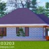 Simple 3-bedroom house plan for modern living plus | ID 203203
