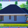 Simple 3-bedroom house plan