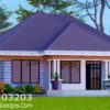Simple 3-bedroom house plan for modern living plus | ID 203203