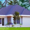 Simple 3-bedroom house plan for modern living plus | ID 203203