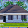 Simple 3-bedroom house plan