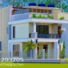 4-bedroom 2-storey house plan modern family design ID 203205 +254703721899