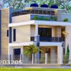 4-bedroom 2-storey house plan modern family design ID 203205 +254703721899