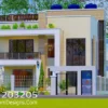 4-bedroom 2-storey house plan modern family design ID 203205 +254703721899