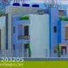 4-bedroom 2-storey house plan modern family design ID 203205 +254703721899