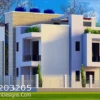 4-bedroom 2-storey house plan modern family design ID 203205 +254703721899