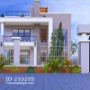 4 bedroom 2 storey house plan modern family design ID 203205 +254703721899