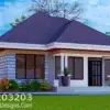 Simple 3-bedroom house plan for modern living plus | ID 203203