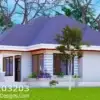 Simple 3-bedroom house plan for modern living plus | ID 203203