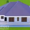 Simple 3-bedroom house plan for modern living plus | ID 203203