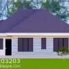 Simple 3-bedroom house plan for modern living plus | ID 203203