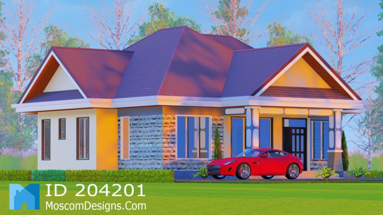 Simple 3-bedroom house plan Home | 204201