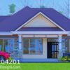 Simple 3-bedroom house plan Home | 204201