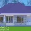 Simple 3-bedroom house plan Home | 204201