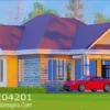 Simple 3-bedroom house plan Home ID 204201 +254703721899