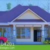 Simple 3-bedroom house plan Home ID 204201 +254703721899