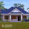 Simple 3 bedroom house plan Home 204201