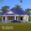 Simple 3 bedroom house plan Home 204201
