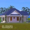Simple 3 bedroom house plan Home 204201