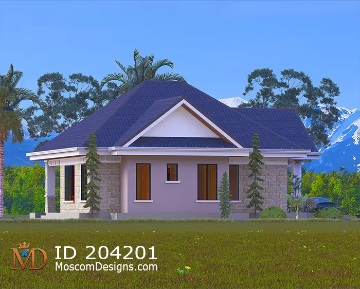 Simple 3 bedroom house plan Home 204201