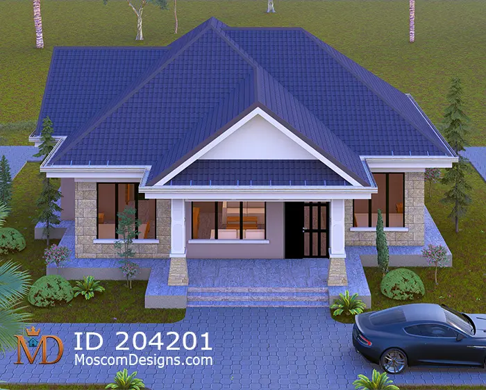 Simple 3 bedroom house plan Home 204201