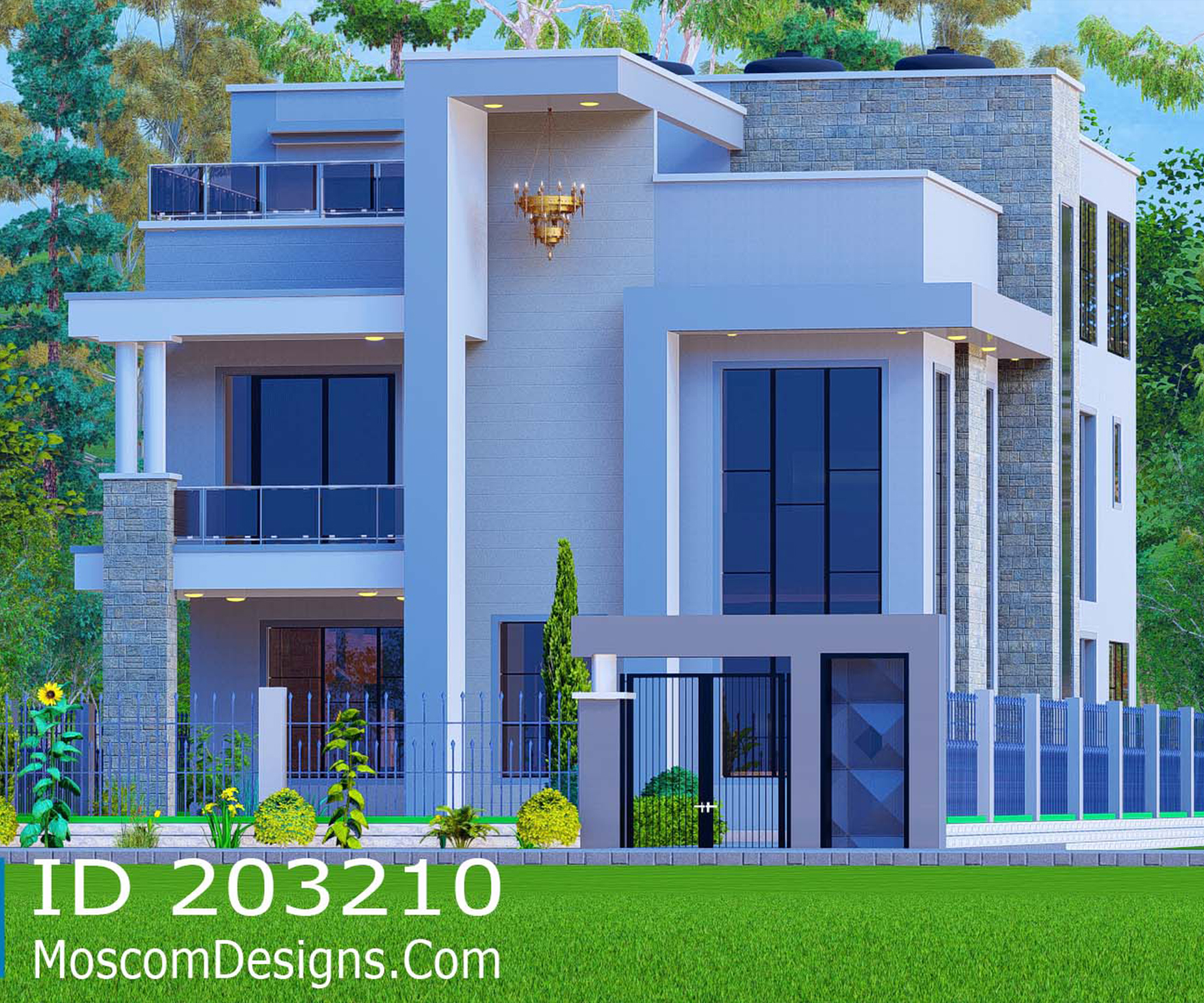 5+ Bedrooms House Plans