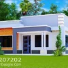 2 Bedroom House Plan Modern Bungalow Design ID 207202 +254703721899