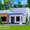 2 Bedroom House Plan Modern Bungalow Design ID 207202 +254703721899