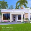 2 Bedroom House Plan Modern Bungalow Design Photo ID 207202 +254703721899