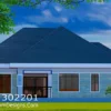 Modern 3-Bedroom Open Kitchen House Photo 2 Plan ID 302201 +254703721899