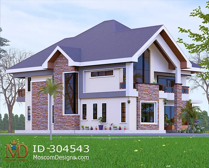 4 Bedroom Maisonette House Plan Modern and Stylish ID 304543