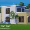 Contemporary 5-Bed house Plan ID 203207 +254703721899