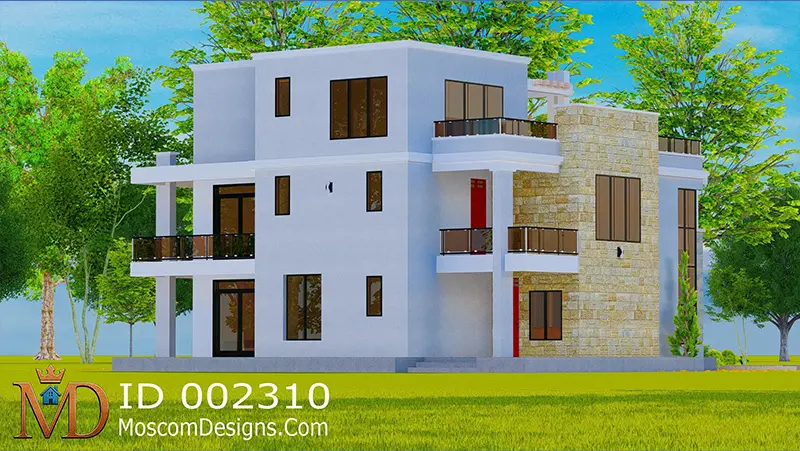 5-bedroom flat-roof maisonette ID 002310, +254703721899