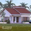 Affordable 2 Bedroom House Plan Low Cost Design ID 333444