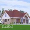 Affordable 4 Bedroom Bungalow Plan Modern Design ID 455342