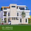 Modern 4 Bedroom House Plan with Rooftop Gym ID 305422