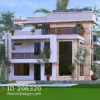 Modern Rooftop Maisonette Plan: 4-Bed House Design ID 206320