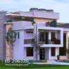 Modern Rooftop Maisonette Plan: 4-Bed House Design ID 206320