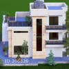 Modern Rooftop Maisonette Plan: 4-Bed House Design ID 206320